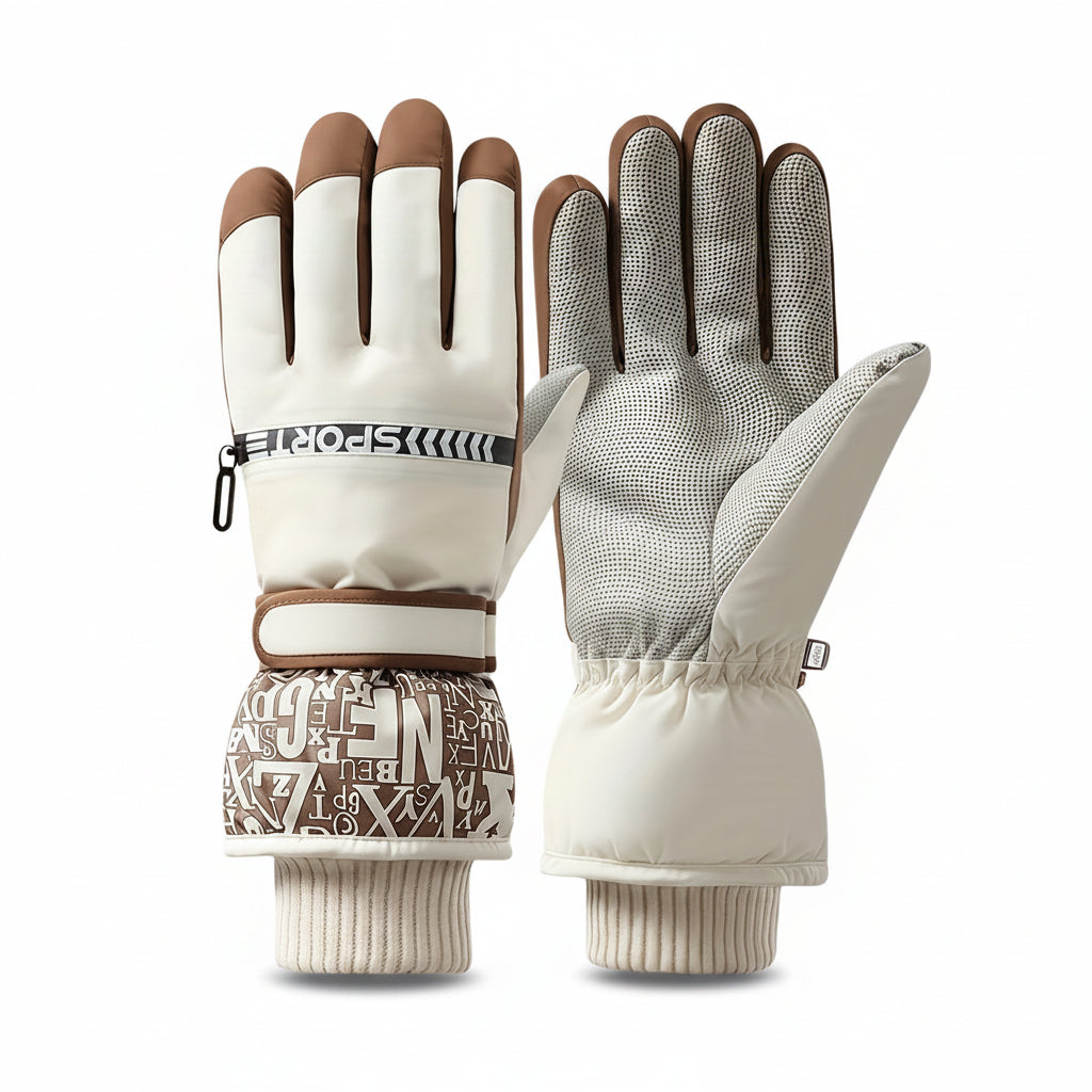 Men's Touchscreen Winter Gloves – Windproof & Thermal Lined