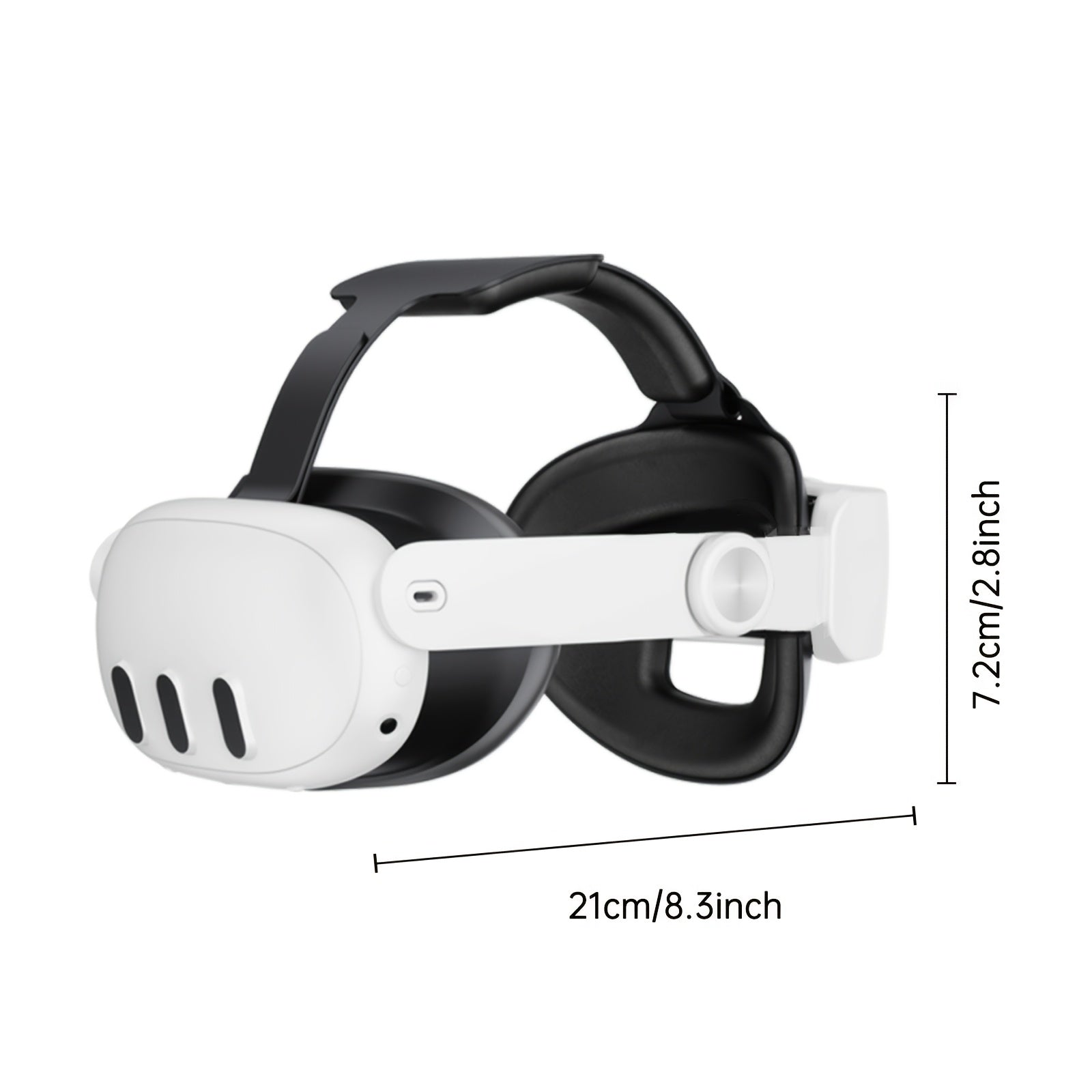 Adjustable Retractable Head Strap for Meta Quest 3