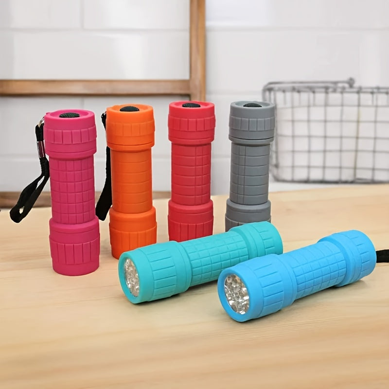 Mini LED Flashlights Set (6-Pack)