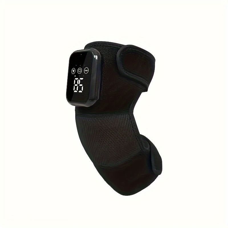 3-In-1 Wireless Heated Knee & Elbow Massager With Vibration(Black)