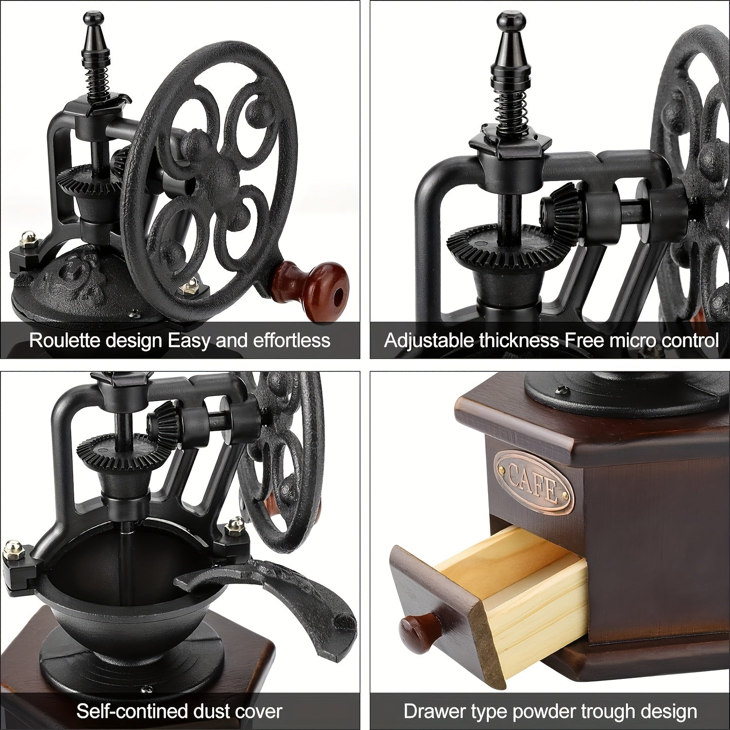 Manual Coffee Grinder Vintage Mill