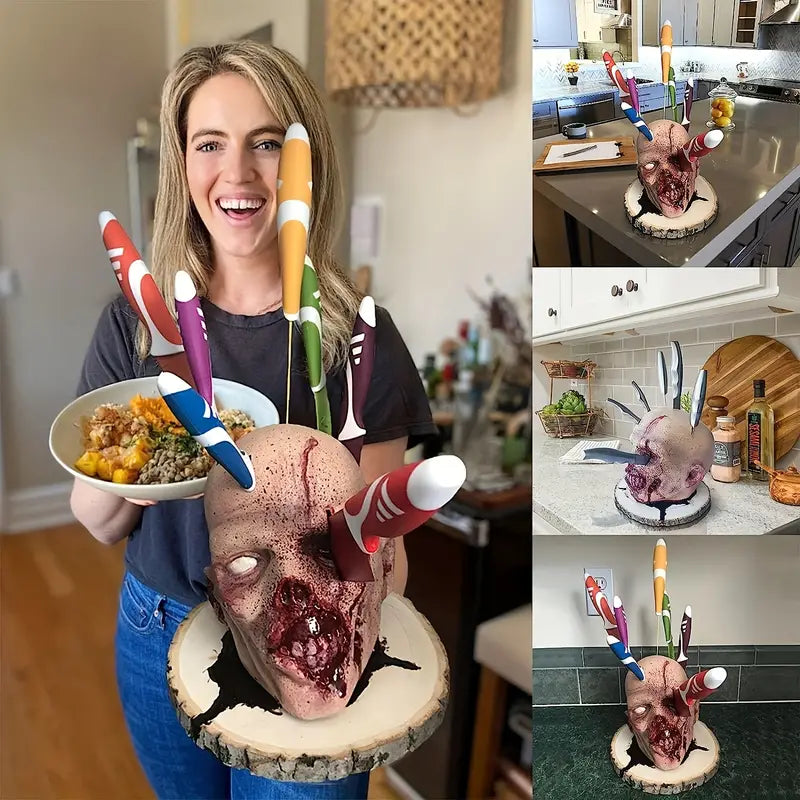 Wickedly Sharp: Halloween Knife Holder