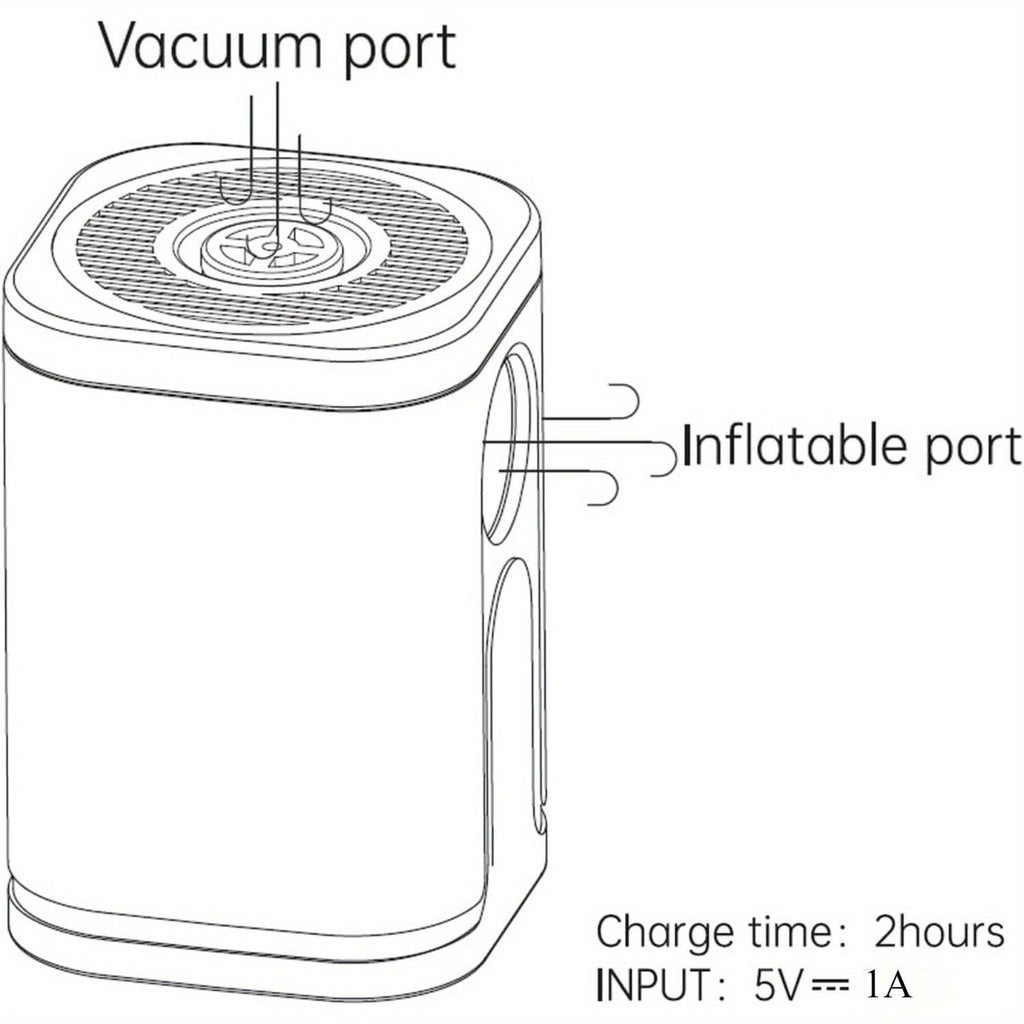 Outdoor Camping Electric Inflatable Pump