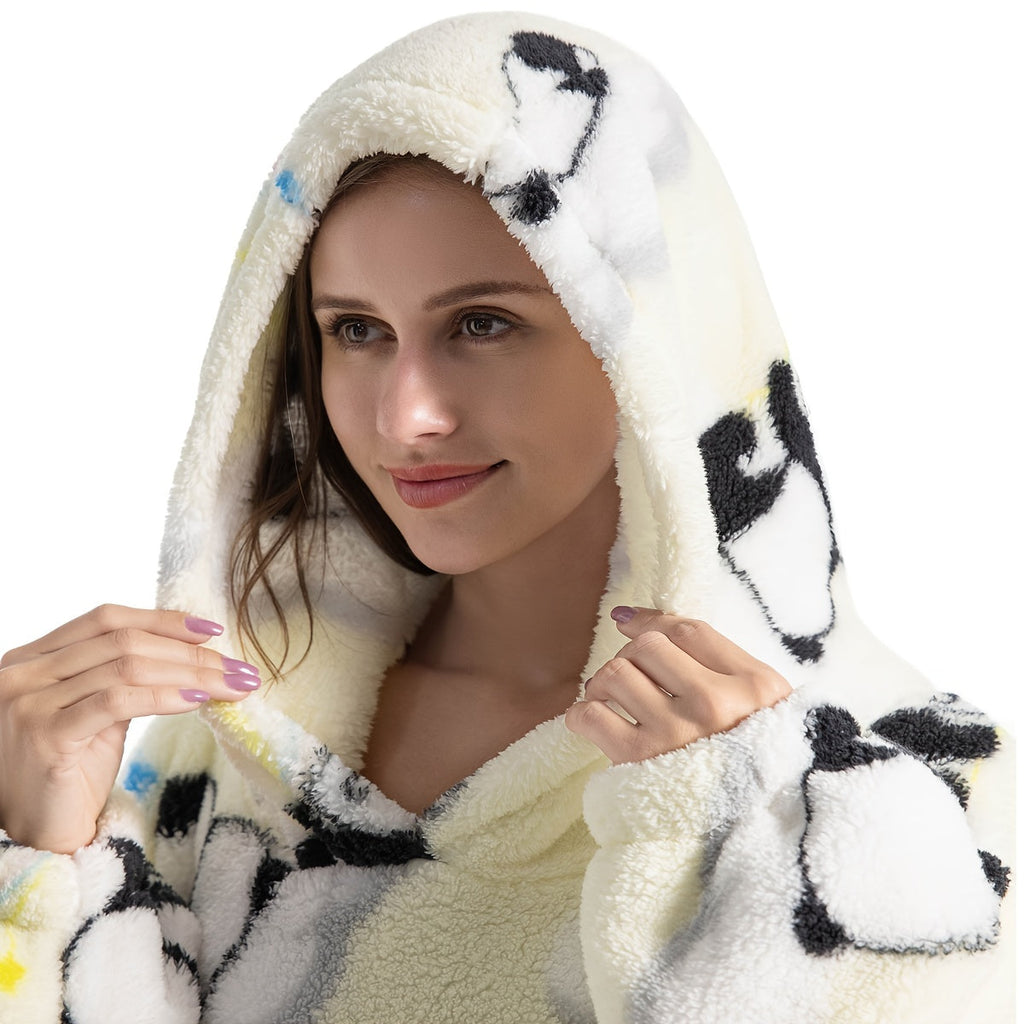 Cozy Wearable Blanket Hoodie