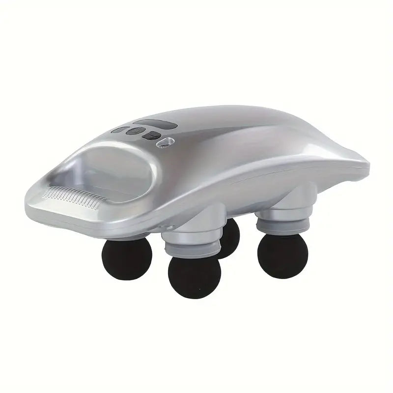 Four-Headed Professional Gun Massager(Gray)