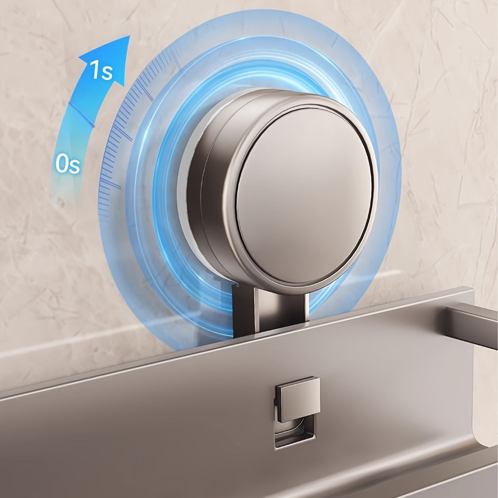 Rustproof Wall Mount Shower Caddy With Suction Cups