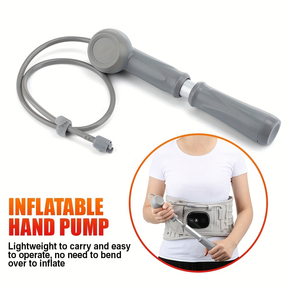 1Pc Decompression Back Belt – Lower Lumbar Support Back Brace(Grey)