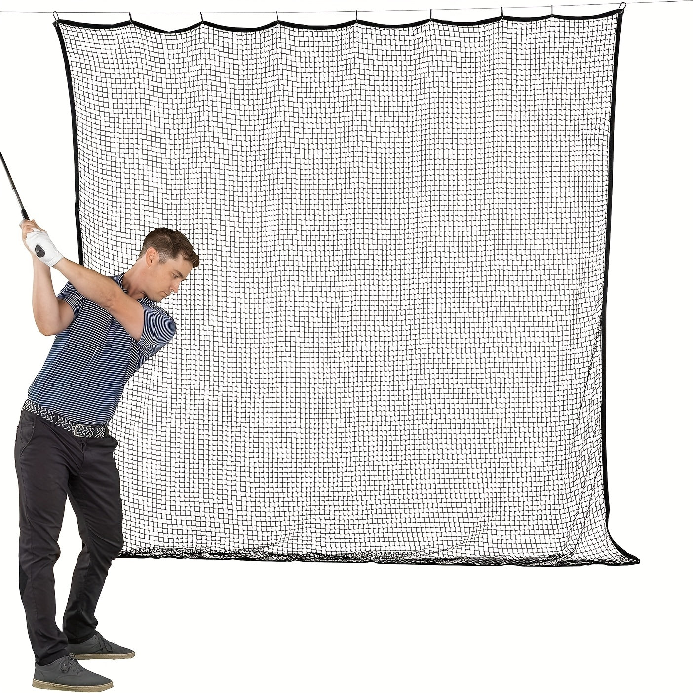 Heavy-Duty Golf Practice Barrier Net 305 x 305cm