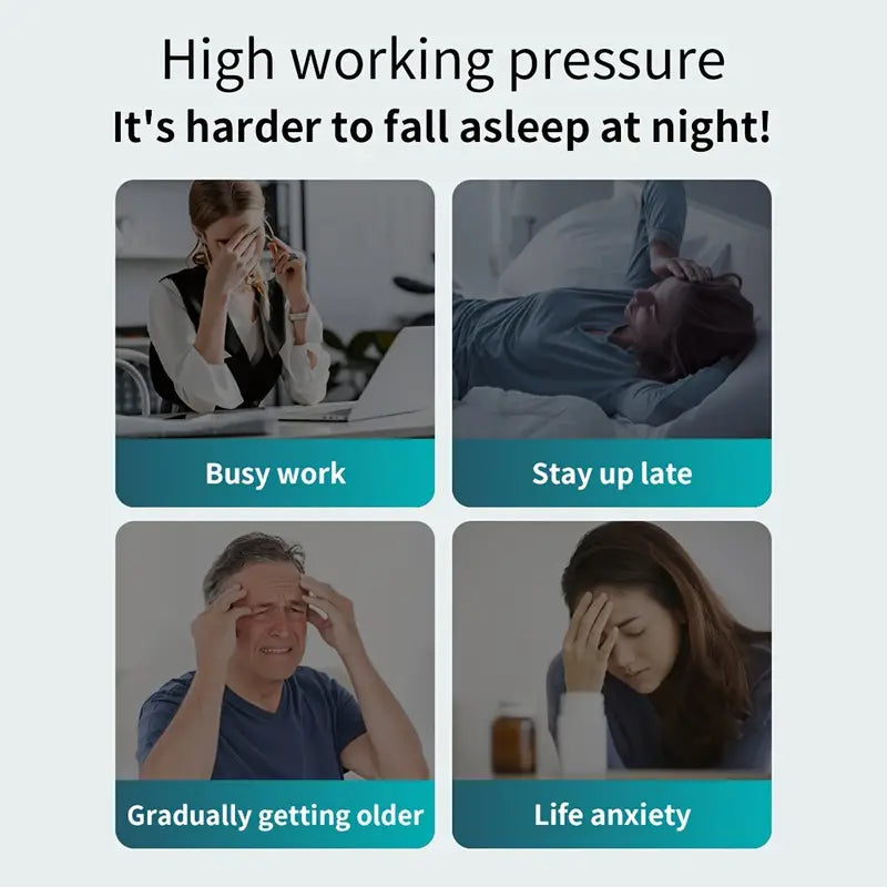 360° Relaxing Electric Scalp Massager with Heat & Knead(Blue)