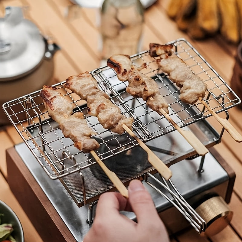 Foldable Portable Stainless Steel Barbecue Grill