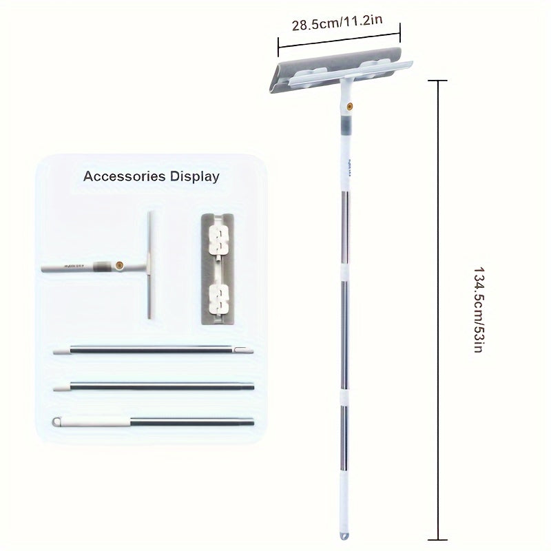 2-in-1 Glass Wiper for Windows & Surfaces
