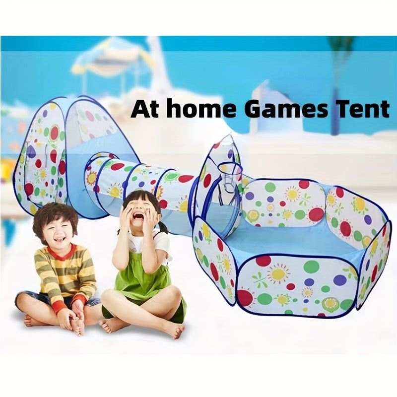 Children'S Indoor Ball Pool Tunnel Tent Playhouse