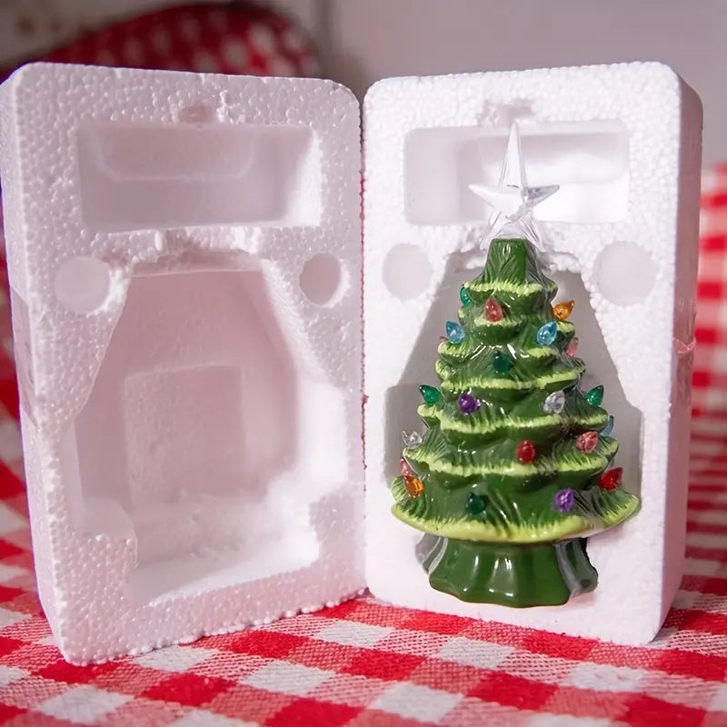 Radiant Glows: Ceramic Christmas Tree Magic