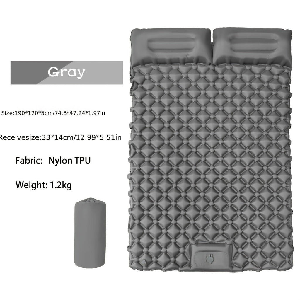 Inflatable Camping Sleeping Pad – Interlockable Ultralight Air Mattress