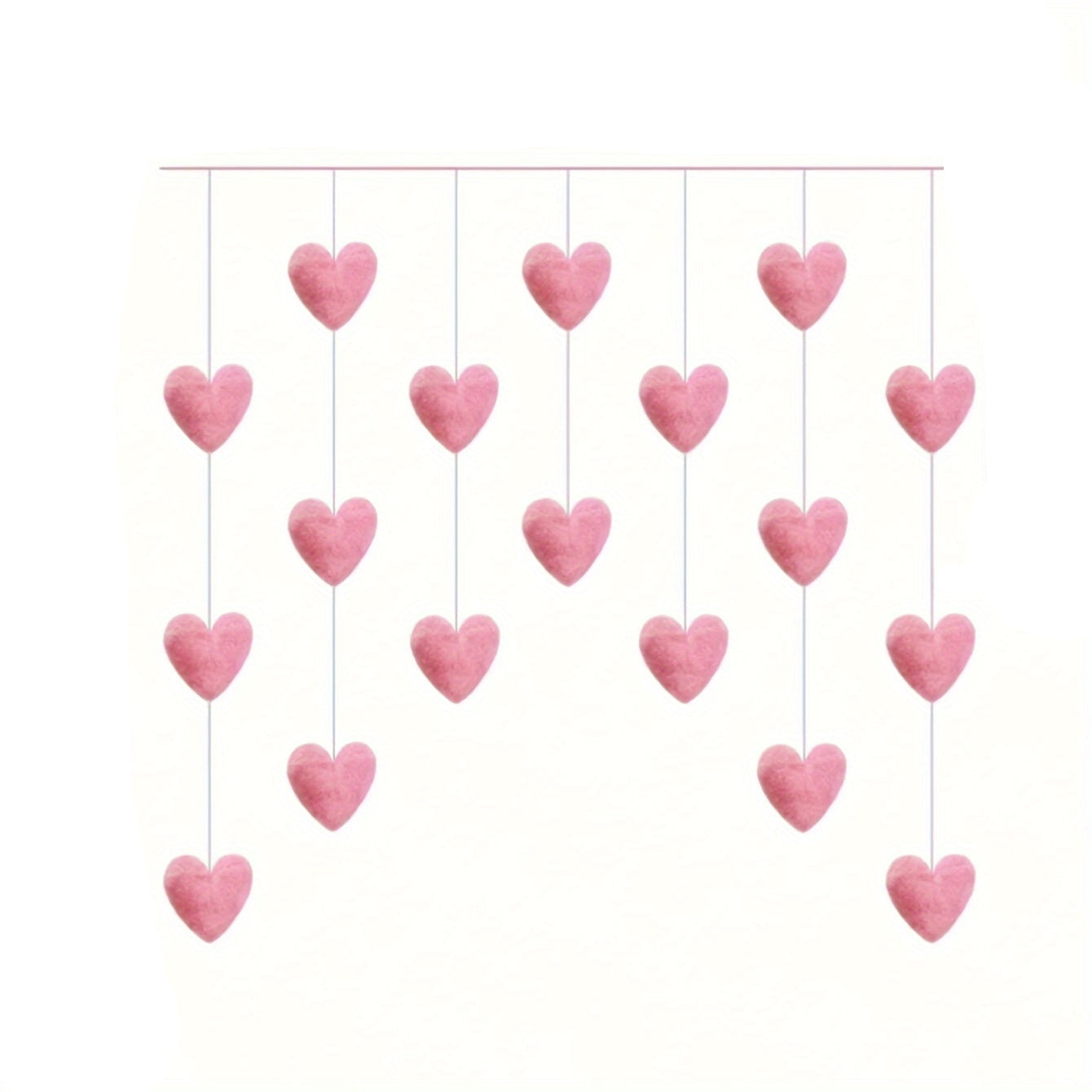 Heart Hanging Ornaments For Door Curtains