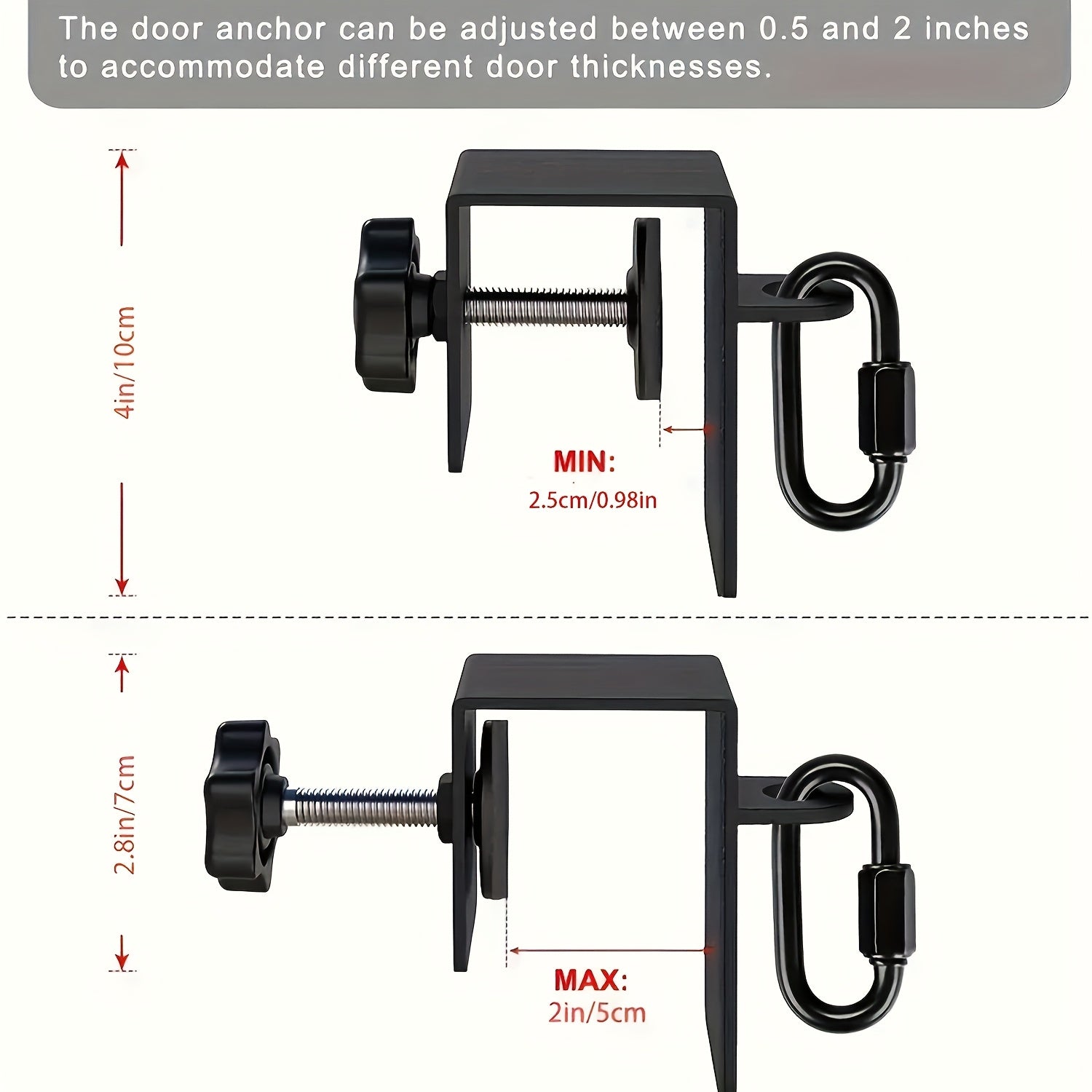 Door Flexibility Trainer Adjustable Split Leg Stretch Strap