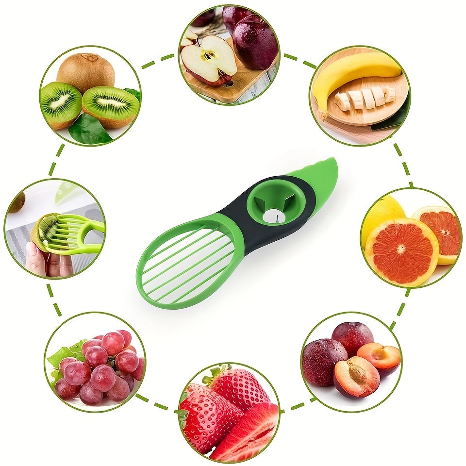 3-In-1 Avocado Peeler, Slicer & Pitter