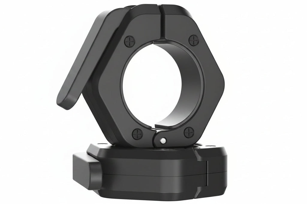 Olympic Barbell Collars – Quick-Release Locking Barbell Clips for 2-Inch Weight Bars (1 Pair)