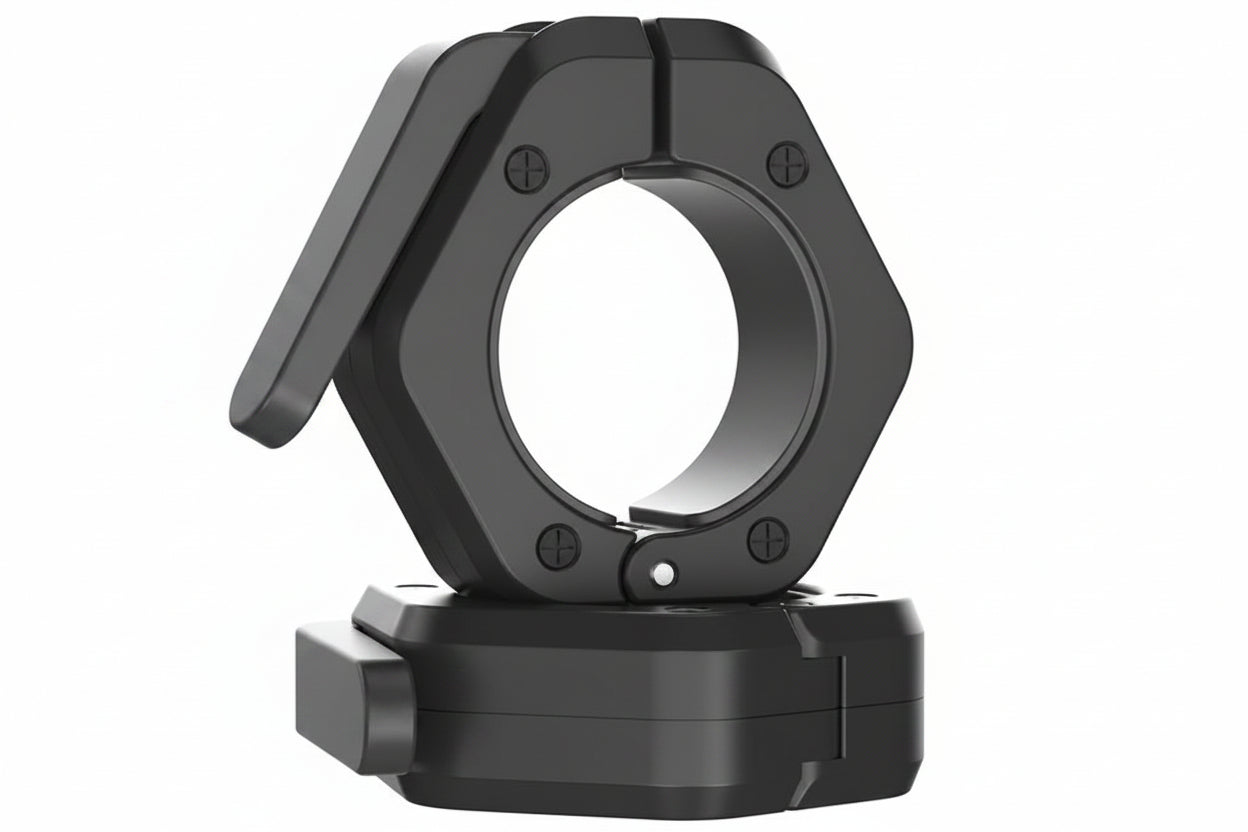 Olympic Barbell Collars – Quick-Release Locking Barbell Clips for 2-Inch Weight Bars (1 Pair)