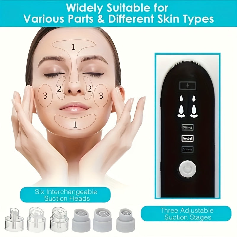 Blackhead Remover Rechargeable Pore Vacuum Cleaner