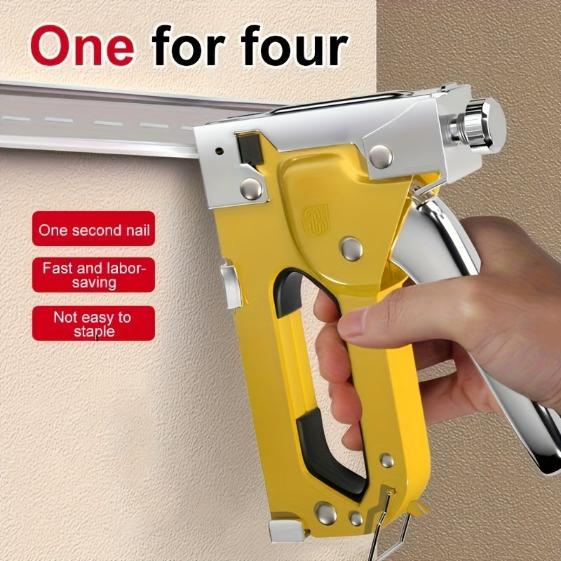 Heavy-Duty Camping Nail Gun for Wood & DIY (3-in-1)