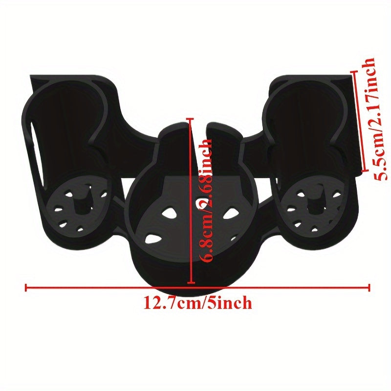 Wall-Mounted Toothbrush Holder Bathroom Organizer