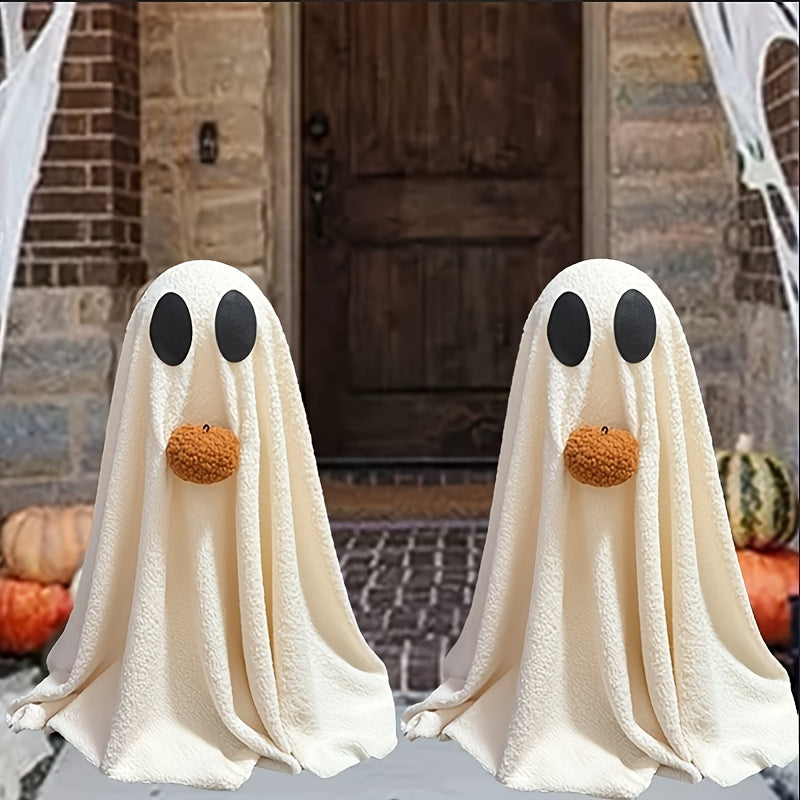 Halloween Pumpkin Ghost Decoration Set (2pcs)