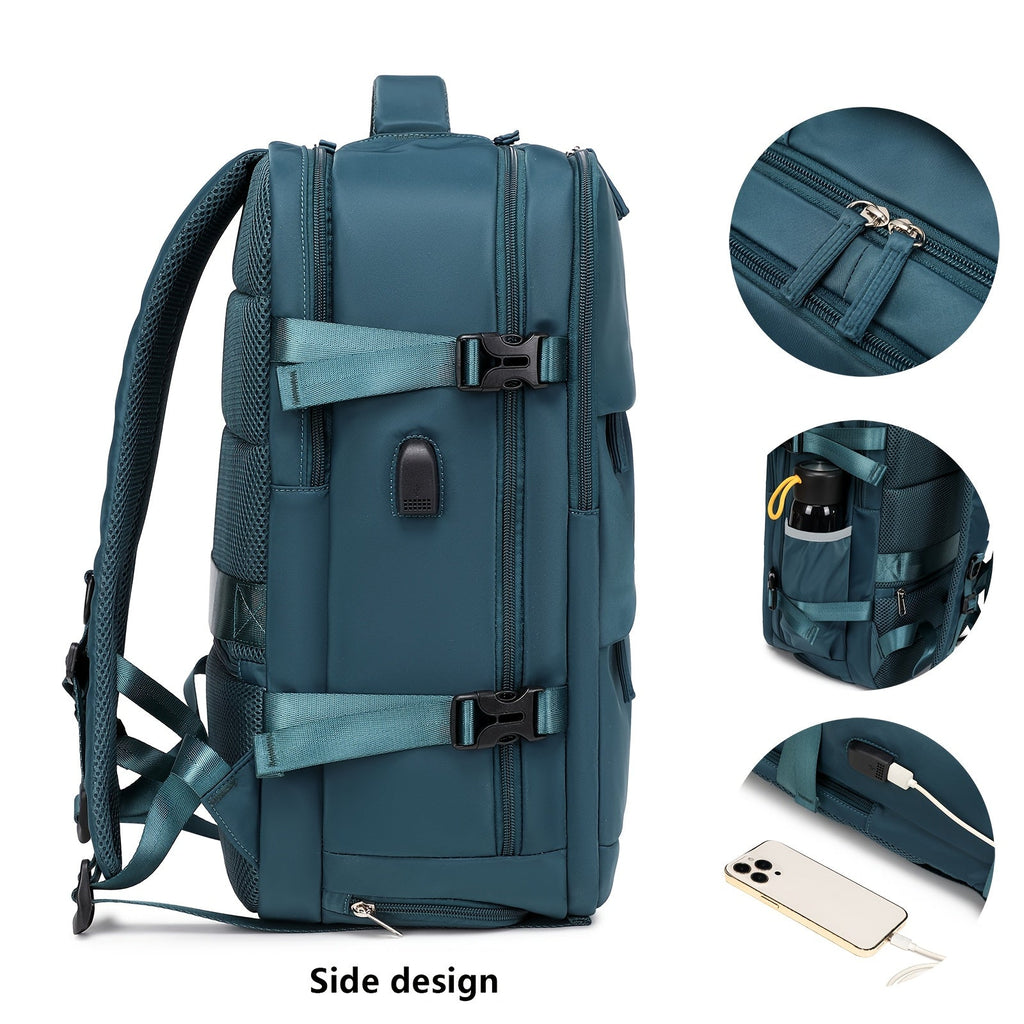 Business Laptop Backpack with USB Charging Port