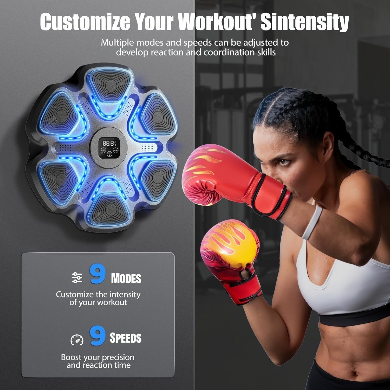 Wall Mounted Music Boxing Machine Full Kit