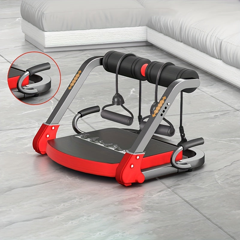 6-in-1 Abdominal Trainer with Elastic Rope