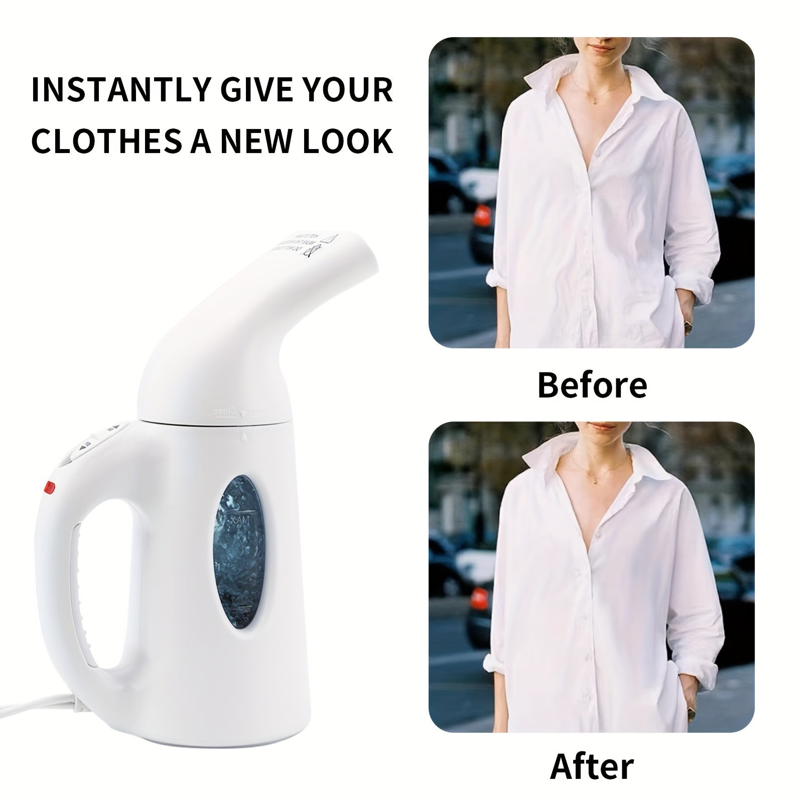 Clothes Steamer Travel-Ready (850W)