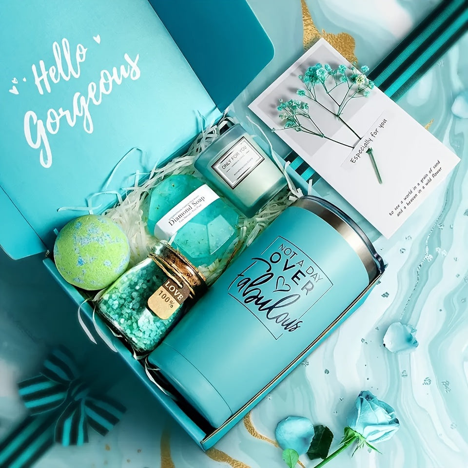 Spa Gift Box Sandalwood Scent Set for Women