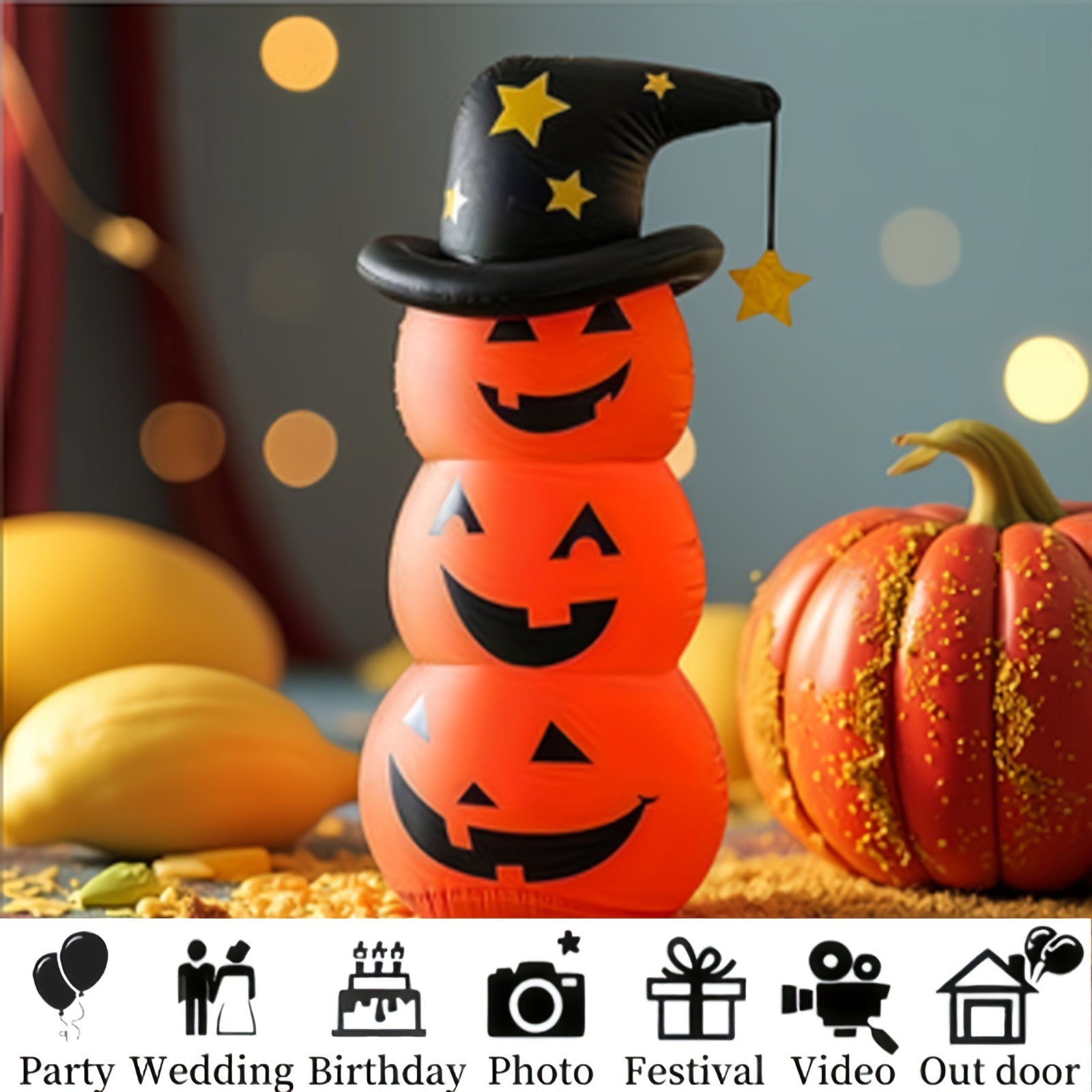 Pumpkin Halloween Inflatable PVC Decoration