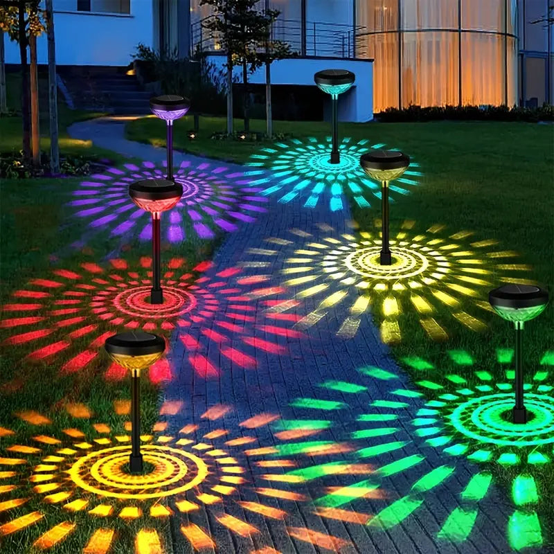 Radiant Duo: Garden Glow Solar LED Light Set