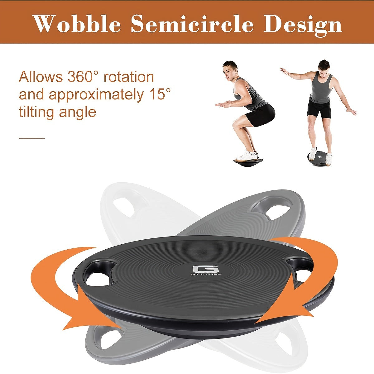 Balance Board Trainer for Home Gym Workouts