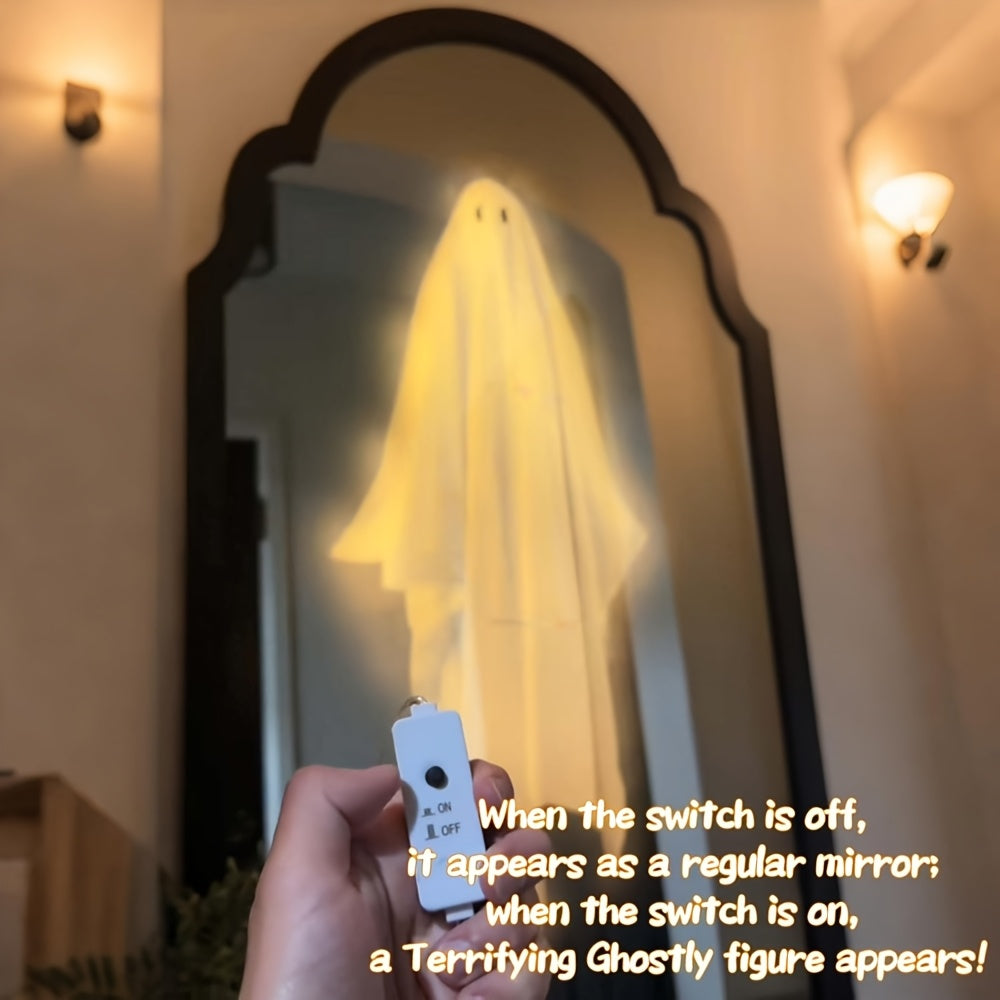 Spooky Mirror with Holographic Ghost Effect