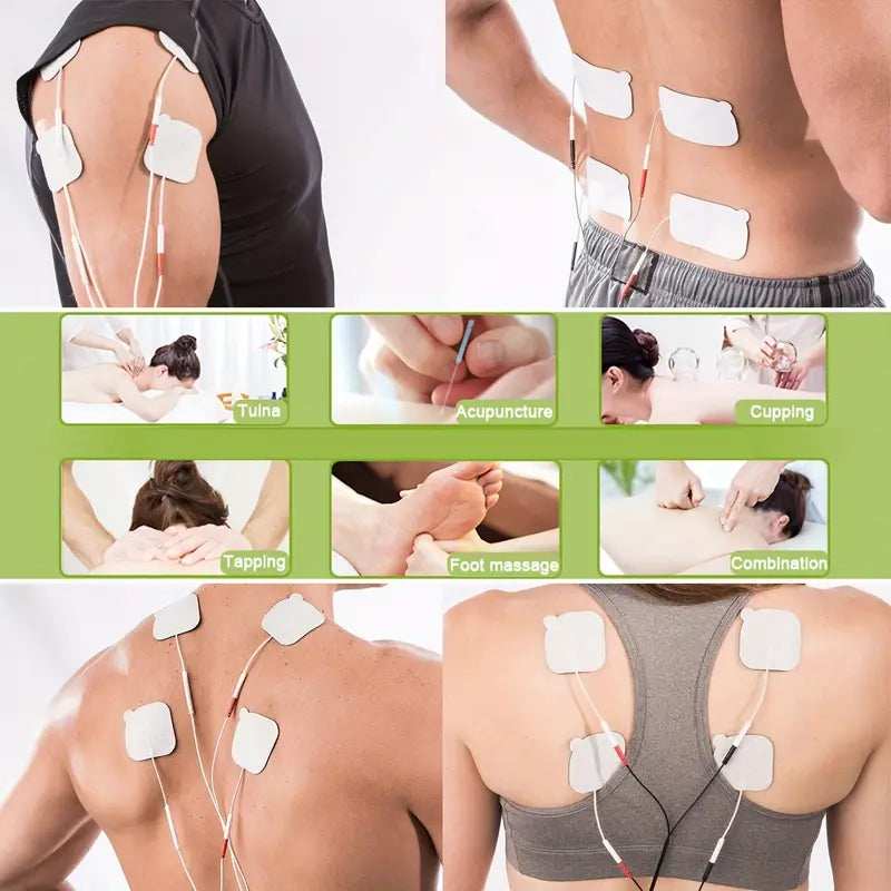 Silvery Muscle Stimulator with 16 Modes