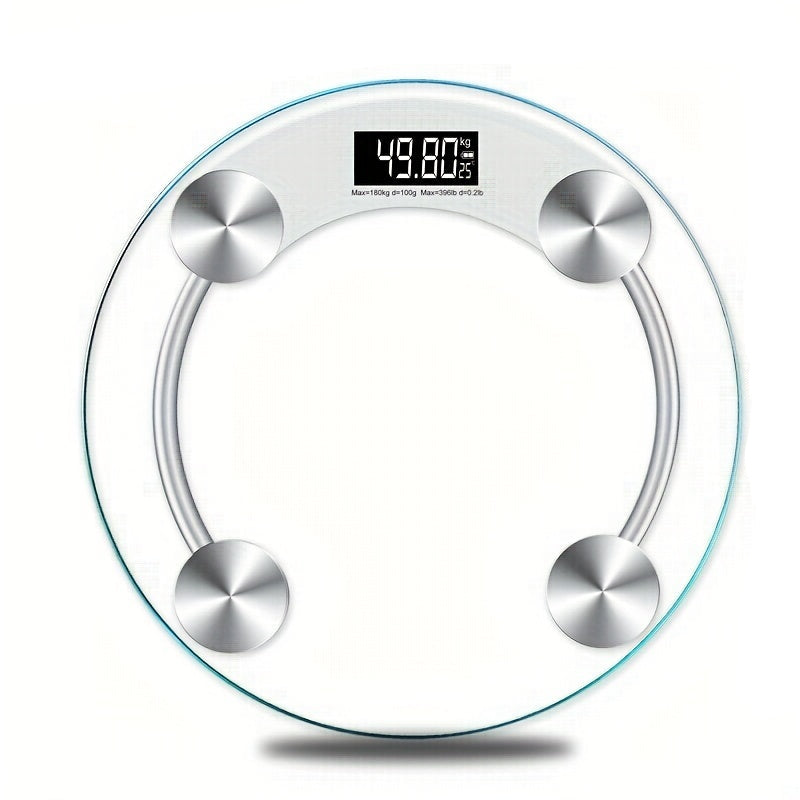 Smart Transparent Digital Bathroom Scale LCD Display