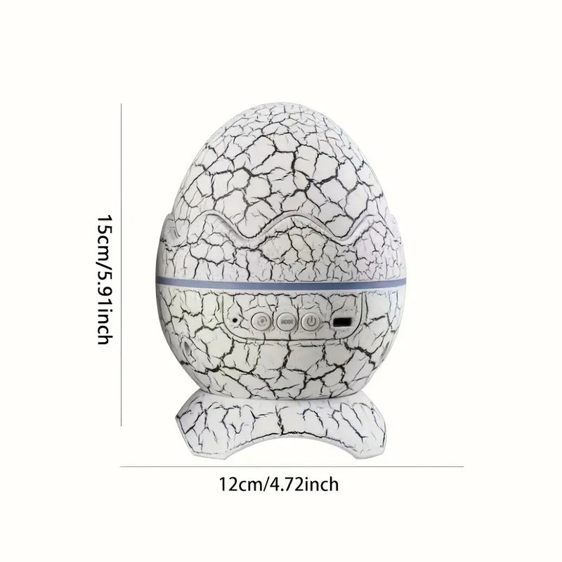 Dinosaur Egg Galaxy Star Projector Lamp