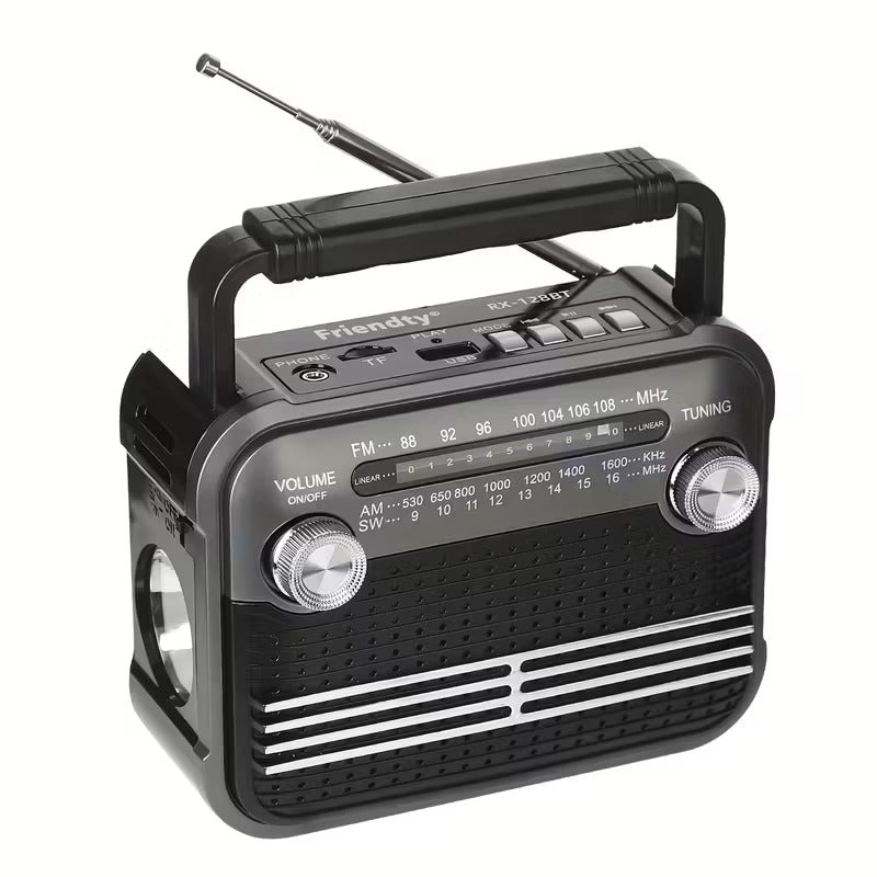 All-Band Radio with USB/BT/FM/AM/SW