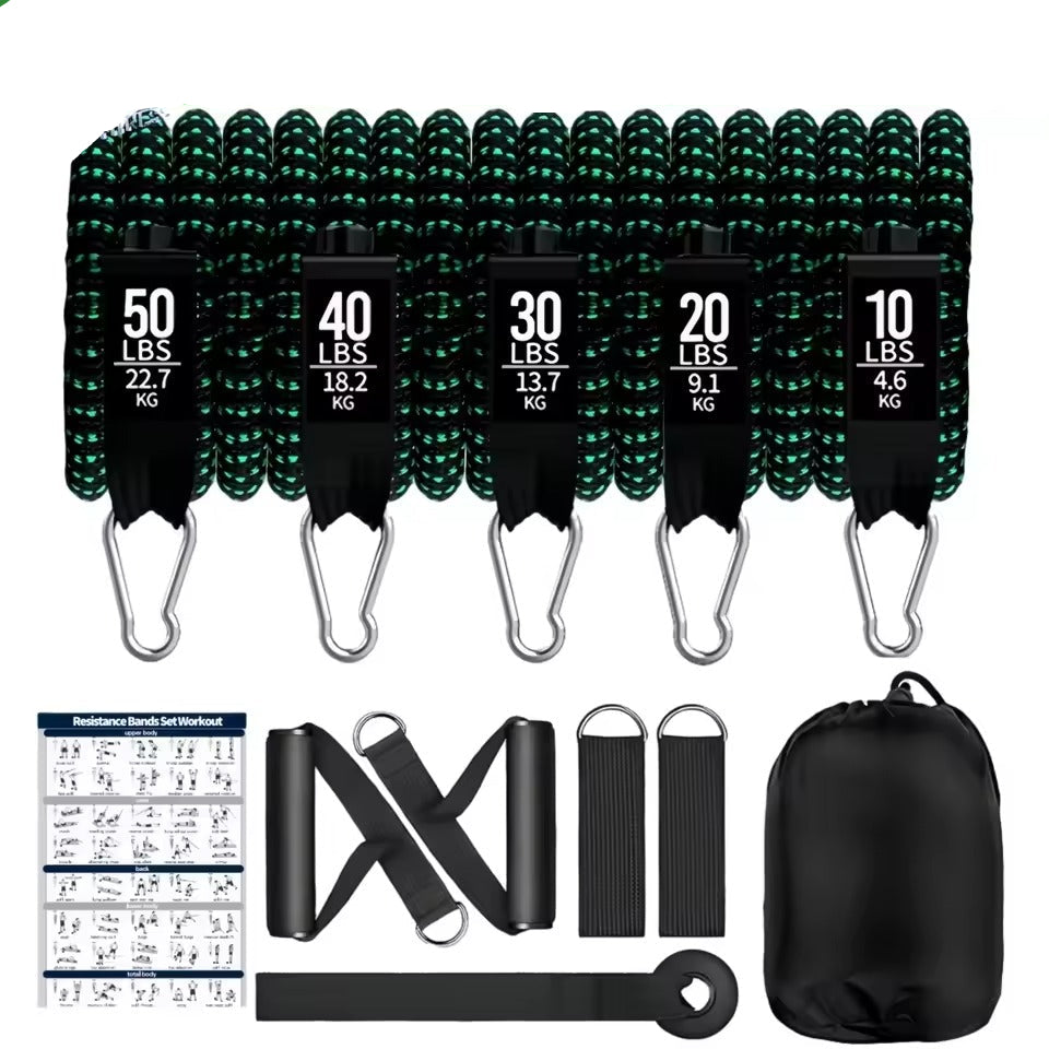 Resistance Bands Strength Training Set (12Pcs)