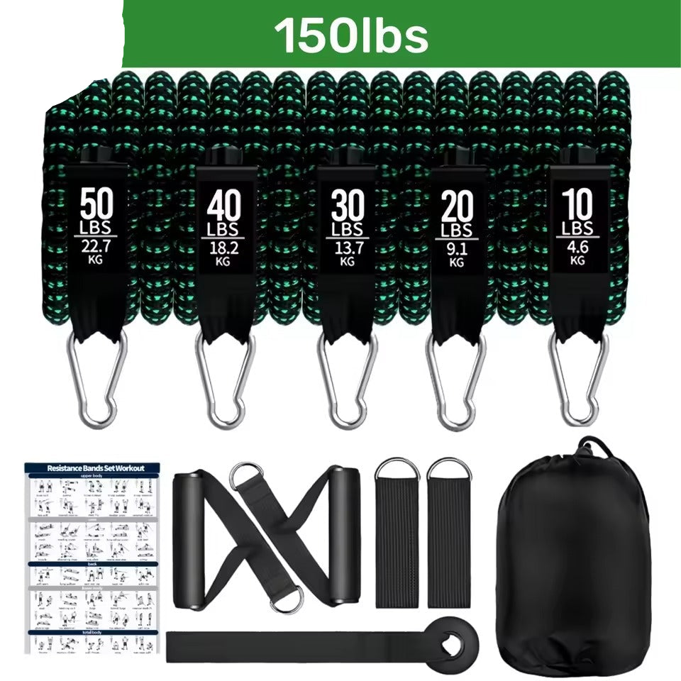 Resistance Bands Strength Training Set (12Pcs)