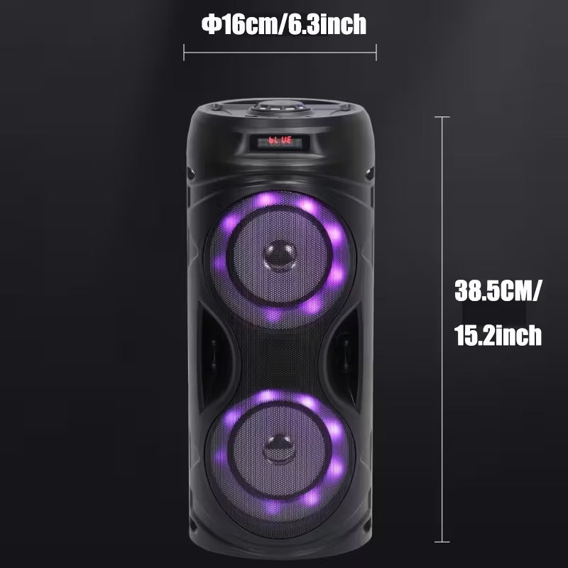 Large Wireless Speaker with Bass, TWS Stereo Sound