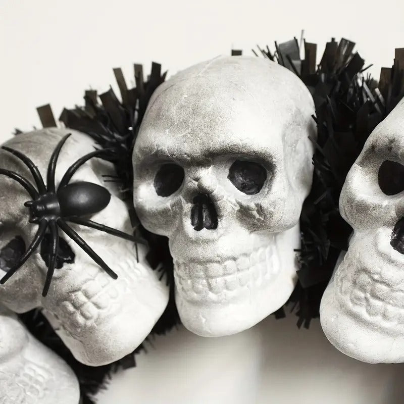 Halloween Skull Garland Wall Hanging Decoration