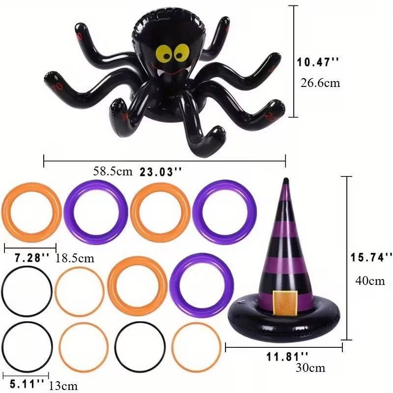 Halloween Ring Toss Game Set (15pcs)