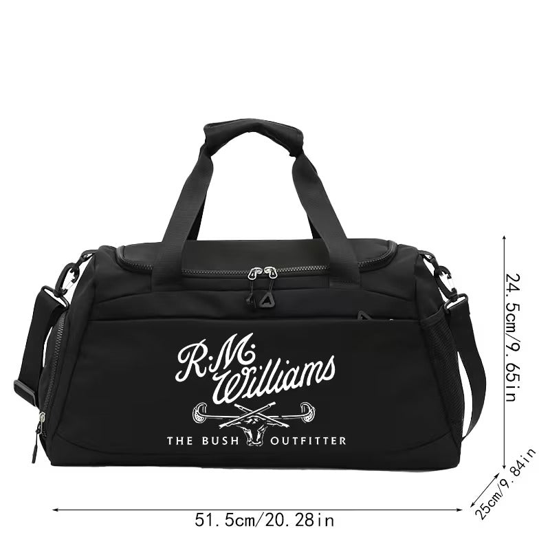 Men’s Travel Duffel Bag with Shoe Compartment
