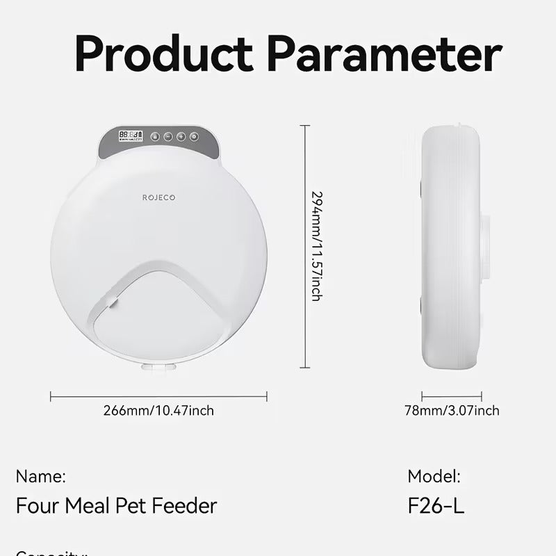 Wireless Smart Pet Feeder for Cats and Dogs