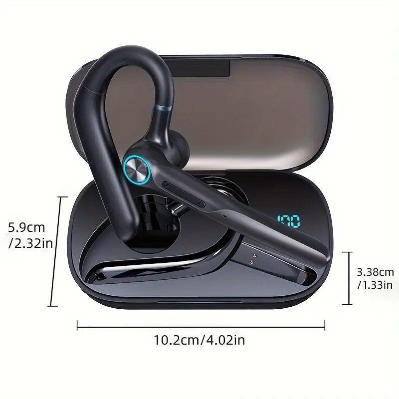 Wireless Headset Dual Mic Noise Canceling