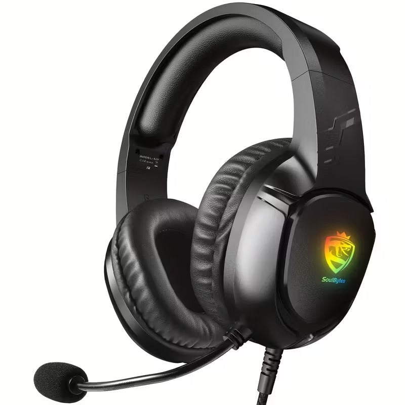 S20 Gaming Headset 50mm LED Mic