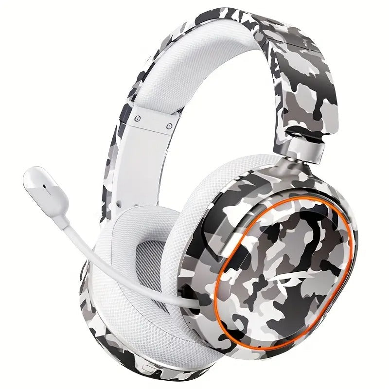 Wireless Gaming Headset with Surround RGB Noise Reduction Mic